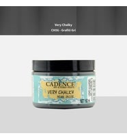 Cadence Very Chalky Home Decor Mobilya Boyası 150 ml. CH-56 GRAFİTİ GRİ 