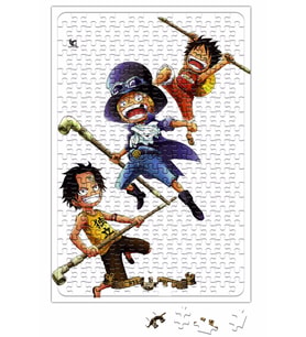 One Piece Ace Sabo Luffy Puzzle 240 Parça Yapboz