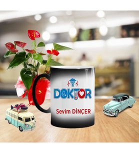 Kişiye Özel Doktor Sihirli Kupa Bardak DKT07