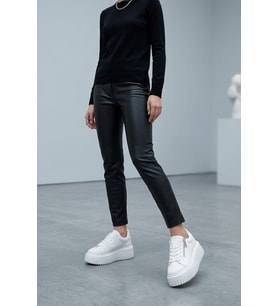 Lufian 121230064 Estel Kadın Hakiki Deri Klasik Sneaker Beyaz
