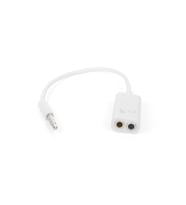 DARK 4 PIN 3.5MM STEREO ERKEK/2x3.5MM STEREO DISI CEVIRICI Y KABLO(DK-CB-AU