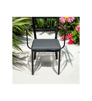 40*40 Antrasit Sandalye Minderi 