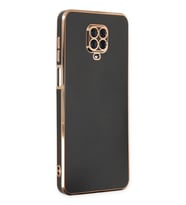 Newface Xiaomi Redmi Note 9 Pro Kılıf Volet Silikon - Siyah