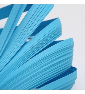 Hayal 5mm TURKUAZ SEDEFLİ Renk Quilling Kağıdı - 50'li sedefli