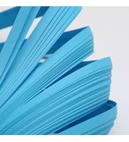 Hayal 5mm TURKUAZ SEDEFLİ Renk Quilling Kağıdı - 50'li sedefli