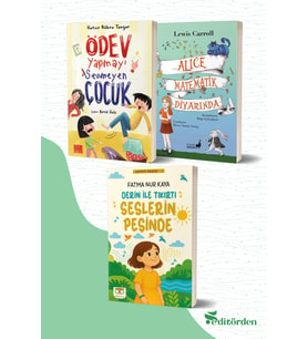 Ödev Yapmayı Sevmeyen Çocuk - Alice Matematik Diyarında - Derin ile Tıkırtı Seslerin Peşinde
