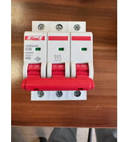 HİMEL 3x40A C Tipi 3 kutup  4,5kA Otomatik Sigorta Devre Kesici