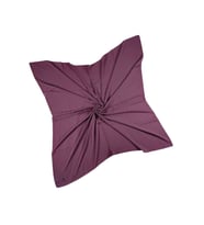 Mısırlı Eşarpları Queen Krep Düz Renk Eşarp 110x110 Cm (Vişne Çürüğü)