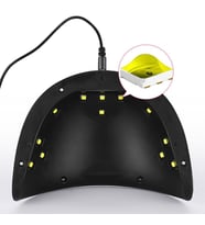 36W UV LED Jel Tırnak Kurutucu Kızılötesi Algılama LCD Ekran Akıllı Zamanlayıcı 