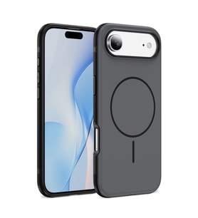 iPhone 17 Air Uyumlu Magsafe Destekli Manyetik Telefon Kılıfı – Darbe Emici, Kaymaz (Siyah)