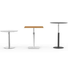 Tablalı Sehpa Ayağı 13.520.E - Yükseklik Ayarlı Manuel Siyah