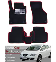 SEAT LEON 1P (2006-2012) Uyumlu EVA Paspas Tam Set–Oto Paspas,Araca Özel,Kolay Montaj