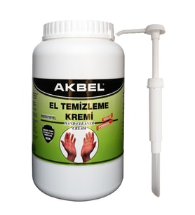 Akbel Endüstriyel El Temizleme Kremi 2.5 Kg. (Pompa Aparatlı)