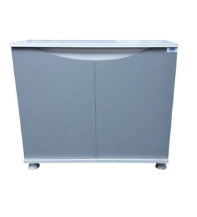 Kanki Pet 80 Cm MDF KP8045FGR Flex Gri Kapaklı Akvaryum Sehpası 80x45x69 cm