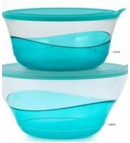 Tupperware Damla Servis Ve Saklama Kabı 2.3 Lt-4,6Lt 2'Li Set