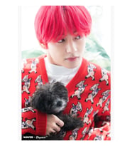 Bts Taehyung Noel Tablo Ahşap Poster Dekoratif Kod3098