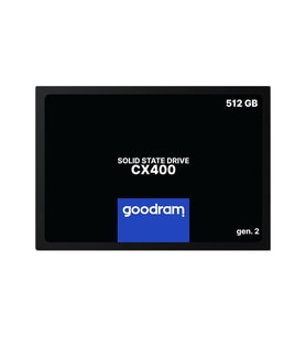 512 GB GOODRAM CX400 2,5`` 550-500 MB/s SATA3 SSD