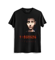 Steins;Gate Tasarımlı Baskılı Siyah Tshirt