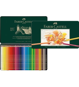 Faber-Castell Polychromos Kuru Boya Kalemi, 36 Renk (Çok Renkli)