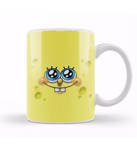 Sünger Bob Sponge Bob 07 Kupa Bardak Porselen