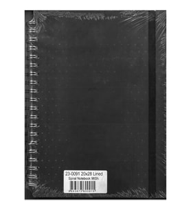 VICTORIA'S JOURNALS 0091 NOTES 20x28cm SPİRALLİ SERT KAPAK 90gr. 96YP. ÇİZGİLİ DEFTER
