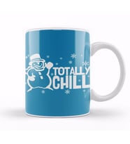 Yılbaşı Yeni Yıl Konseptli Totally Chill Holiday Kupa Bardak Porselen