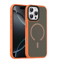 iPhone 16 Pro Max Megane Magsafe Kapak - Turuncu