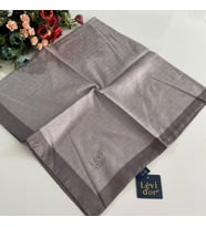 Levidor Premium Monogram Eşarp Açık Gri2 GX0215
