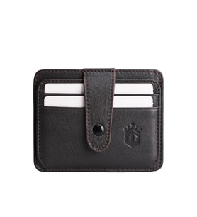 Ancora Leather Hakiki Deri Çıtçıtlı-Para Bölmeli Kartlık-26209