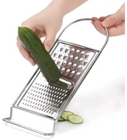 Rende Paslanmaz Çelik Çok Amaçlı ve Dayanıklı Tasarım Sebze Peynir ve Meyve Rendesi Ergonomik Saplı Kolay Temizlenebilir Mutfak için Pratik ve Şık Kolay Saklanabilir