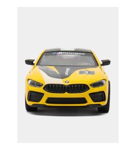Kinsmart BMW M8 Competition Coupe Livery Edition KT5425DF 1:38 Scale Model Lisanslı Sarı