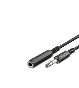 6.35Mm Gitar Uzatma Kablosu 1.5 M - Siyah HDX1050