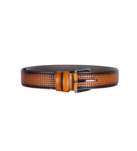 Mode XL Kemer 3,5 cm Hasır Örgü 4113 Taba