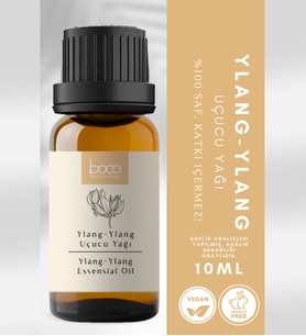 Ylang-ylang Uçucu Yağı Saf Ve Doğal Buhurdanlık Difüzör Masaj Koku Uyku Banyo Cilt Saç Bakımı 10 Ml