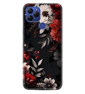GM 21 Pro Kılıf HD Resim Baskılı Non Flowers StKd -001