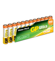 Gp LR03 AAA Boy Ultra Alkalin İnce Kalem Pil 12'li Paket GP24AU-VS12