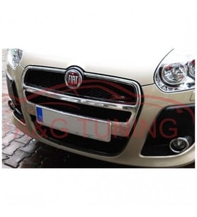Fiat Doblo Krom Ön Panjur Bütün 2010-2014 Paslanmaz Çelik