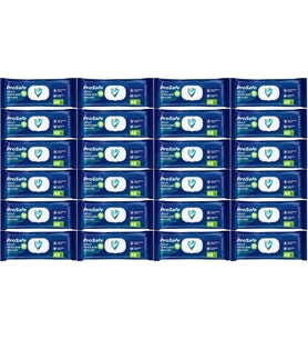 Prosafe Hasta Vücut Temizleme Islak Mendil Havlu 48 Yaprak XL (24 Lü Set) Plastik Kapak