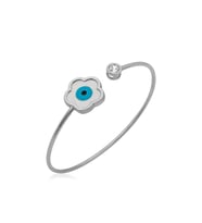 ?Gümüş Sedef Taşlı Çiçek Bileklik CSR2182600