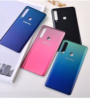 Samsung Galaxy A9 2018 A920 Arka Kapak Pil Batarya Kapağı ORJİNAL (Siyah)