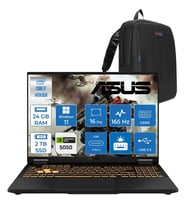 Asus Tuf Gaming F16 FX608JHR 14. Nesil Intel I7-14650HX 24GB Ddr5 2tb SSD 8GB/RTX5050 115W 165Hz 16"wuxga Fhd+ 300NITS IPS WIN11PRO Gaming Bilg. WRV055P04+ZETTAÇANTA