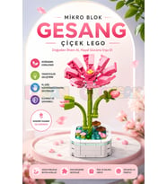 Mikro Blok Gesang Çiçek Lego - Lego Setleri Mini Lego - Çiçek Lego - Blossom Çiçek Lego