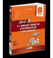 Gizli Yayınları 8. Sınıf İnkilap Tarihi Usta İşi Soru Bankası (Kavram Haritası Hediyeli)