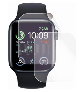 Apple Watch 40 MM Ekran Koruyucu Şeffaf Esnek TPU Film 2 Adet
