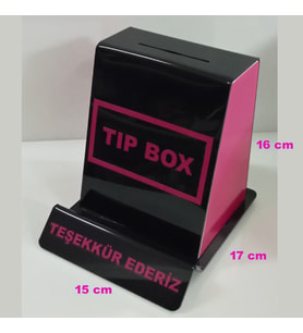 PEMBE-SİYAH TİP BOX