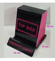 PEMBE-SİYAH TİP BOX