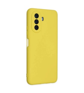 Huawei Nova Y70 Kılıf Nano İçi Kadife  - Sarı