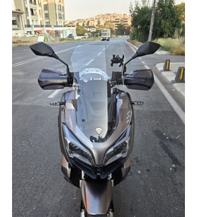 MOTOCAM QJ ATR 125 Ön Cam 2023-2026 Model 55cm Şeffaf Renkli 4mm KISA CAM