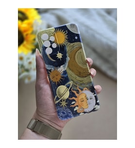 Samsung Galaxy A13 Uyumlu Baskılı Şeffaf Telefon Kılıfı