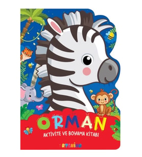Orman - Aktivite ve Boyama Kitabı Serisi